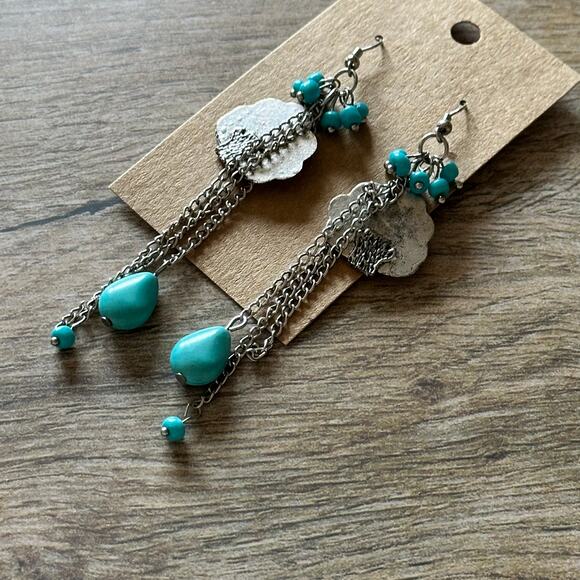 BOGO FREE CLOUD STORM BEADED EARRINGS - Picture 3 of 3
